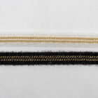 Домашняя ткань   Металлическая лента шнурка вязания крючком края 2cm