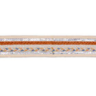 Отделка 4cm оплетки Sequin вязания крючком KJ20013 Beiged