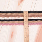 Повторно использованные поли выпушки и отделки вязания крючком хромоты 3cm