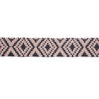 Лента ткани Oeko-Tex 100 4cm домашним сплетенная жаккардом