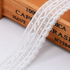 Белая вычура KJ20057 производит отделку шнурка вышивки 3.2cm