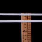 Белая плоская веревочка шнура Macrame 100m/Roll 5mm