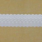 шнурок полиэстера 9cm белый вышил ткани для платья