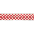 лента Webbing полиэстера красного цвета 3.5cm для сумок