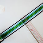 лента Webbing прокладки нейлона 3.8cm голубая белая зеленая для одежды