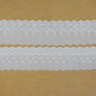 шнурок полиэстера 9cm белый вышил ткани для платья